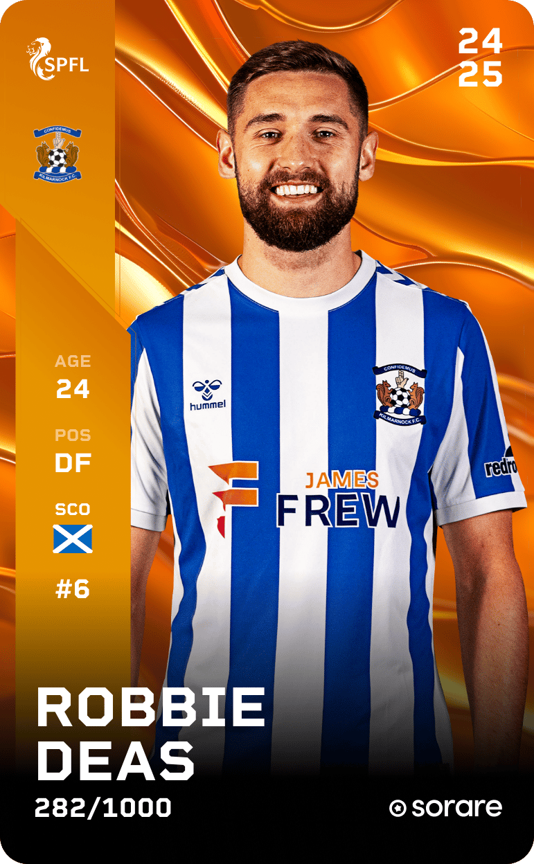 Robbie Deas 2024-25 • Limited 282/1000
