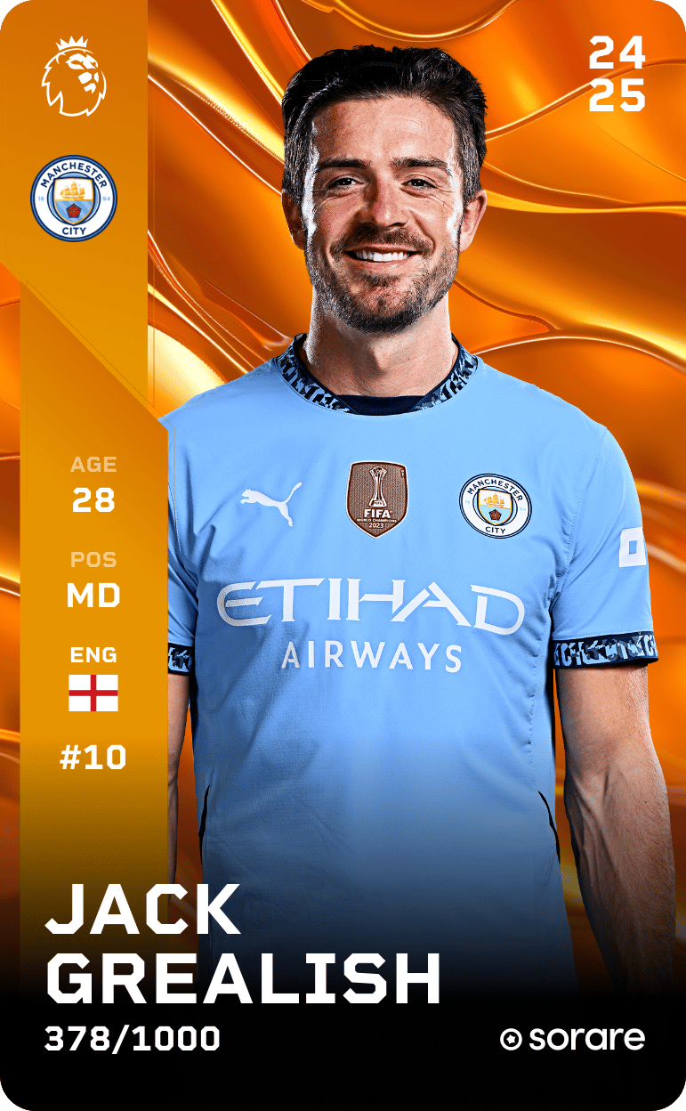 Jack Grealish 2024-25 • Limited 378/1000