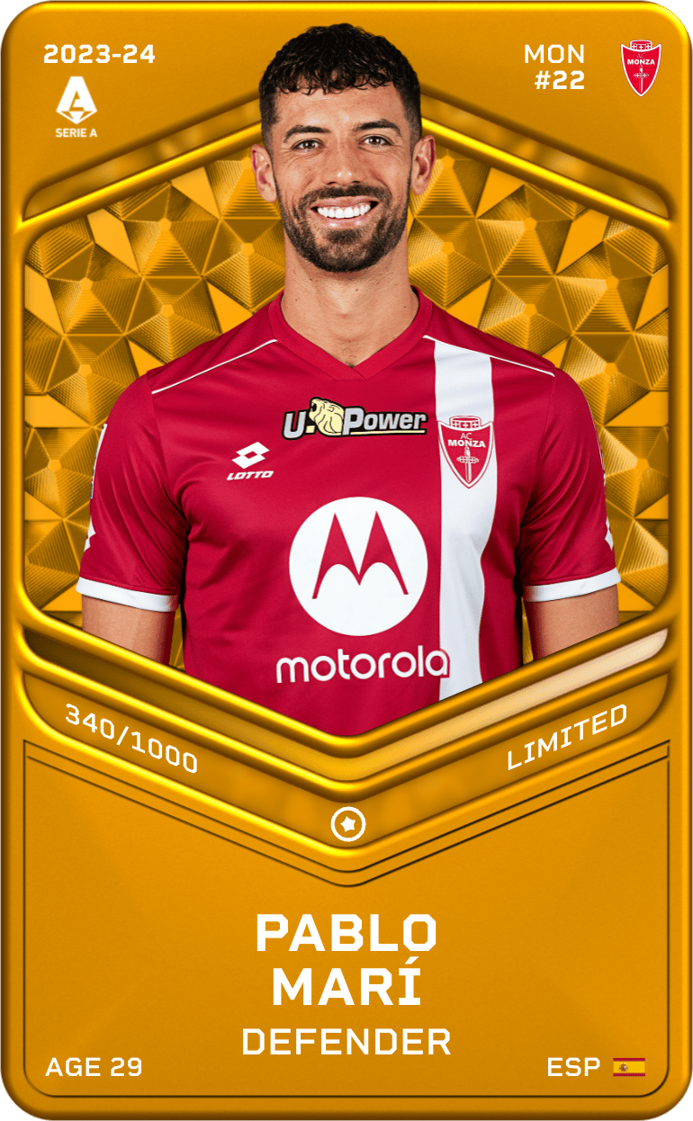 Pablo Marí 2023-24 • Limited 340/1000