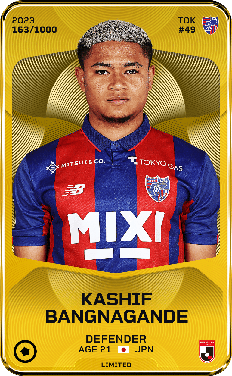 Kashif Bangnagande 2023-24 • Limited 163/1000