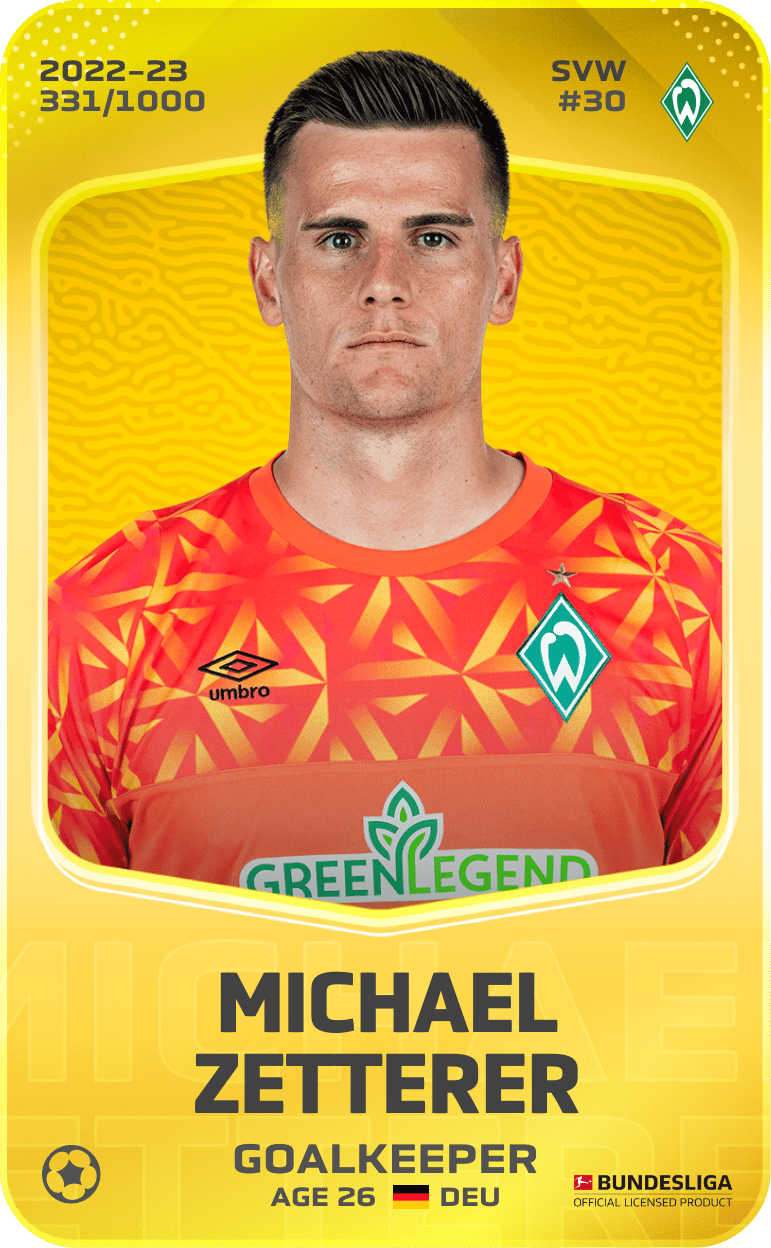Michael Zetterer 2022-23 • Limited 331/1000