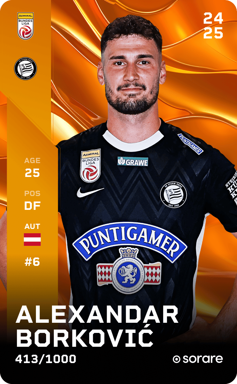 Alexandar Borković 2024-25 • Limited 413/1000