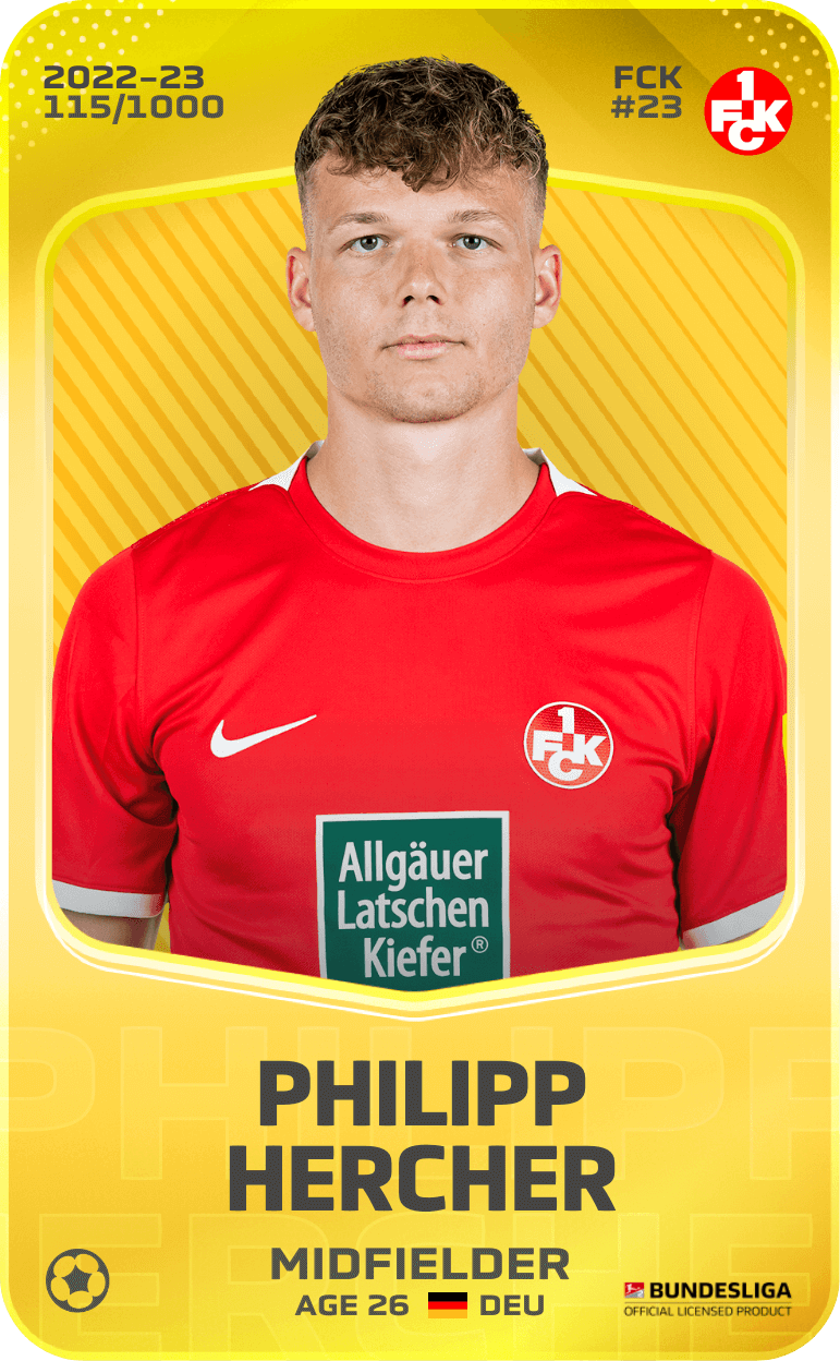 Philipp Hercher 2022-23 • Limited 115/1000