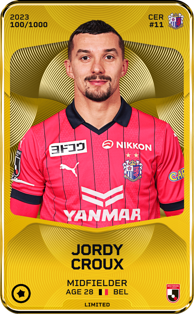 Jordy Croux 2023-24 • Limited 100/1000