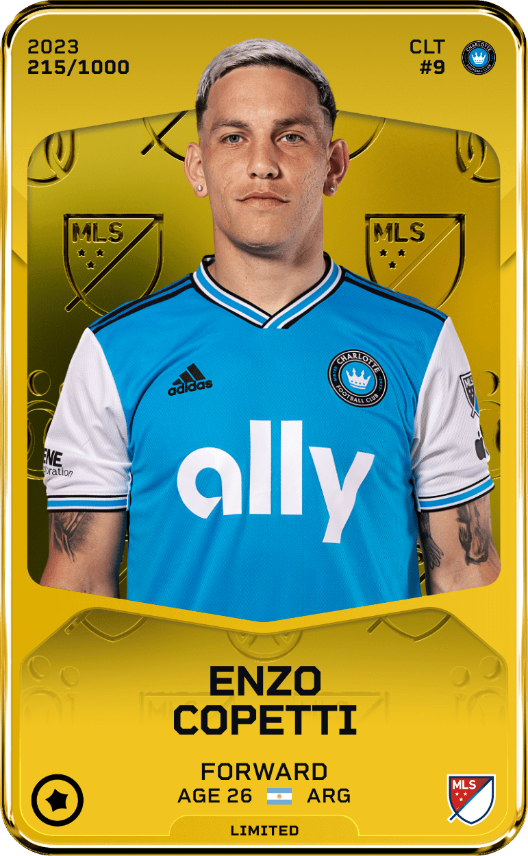 Enzo Copetti 2023-24 • Limited 215/1000