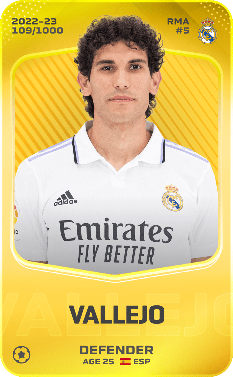 Vallejo 2022-23 • Limited 109/1000