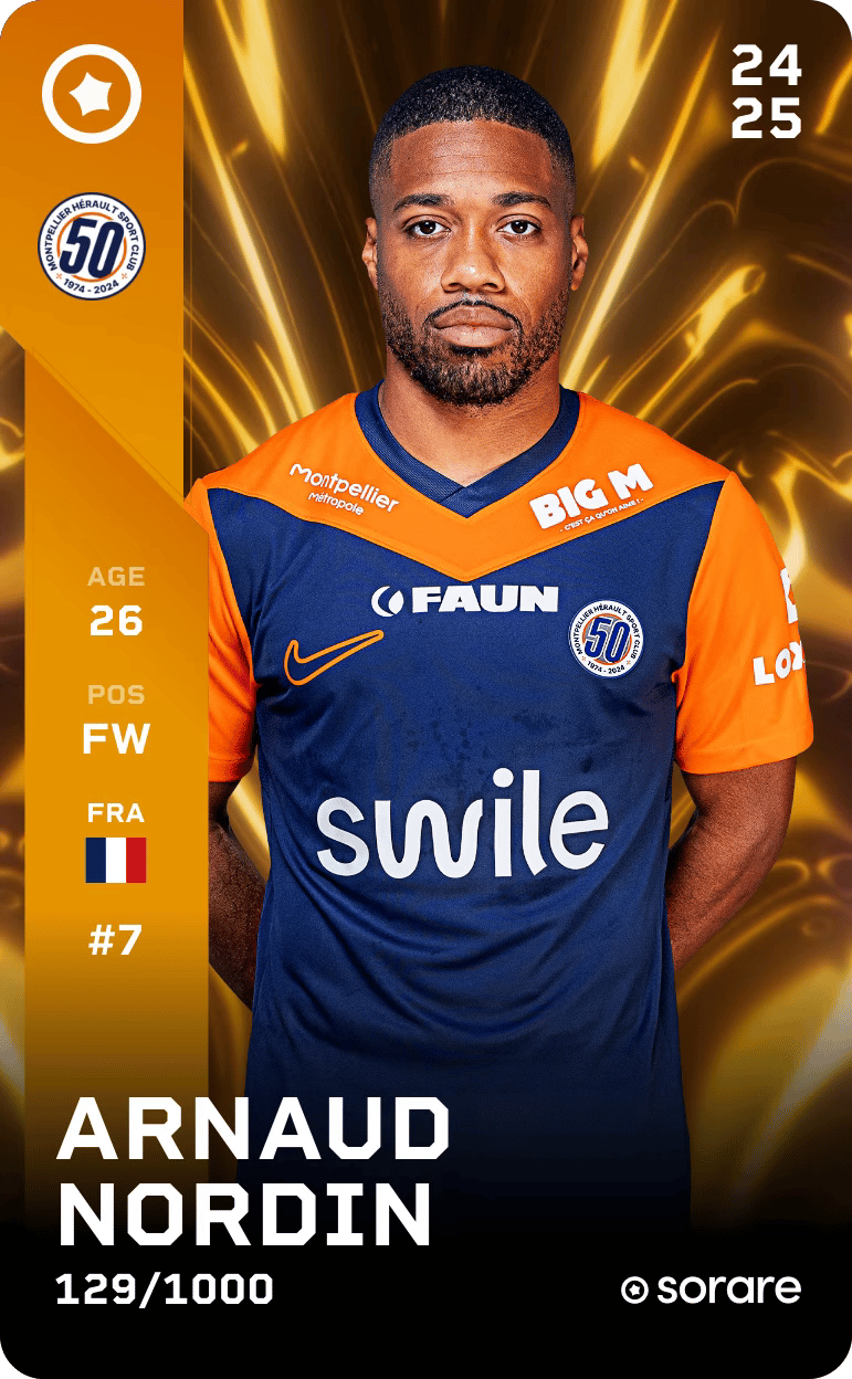 Arnaud Nordin 2024-25 • Limited 129/1000
