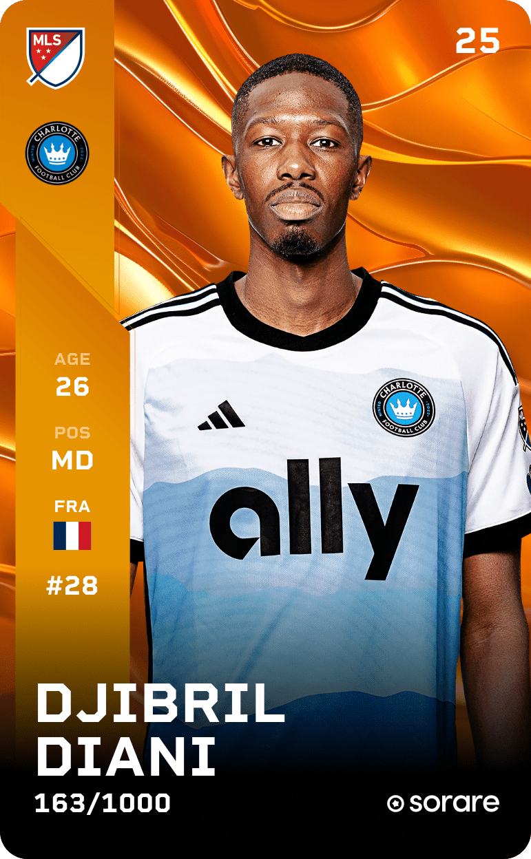 Djibril Diani 2025-26 • Limited 163/1000