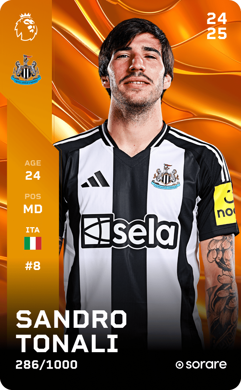 Sandro Tonali 2024-25 • Limited 286/1000