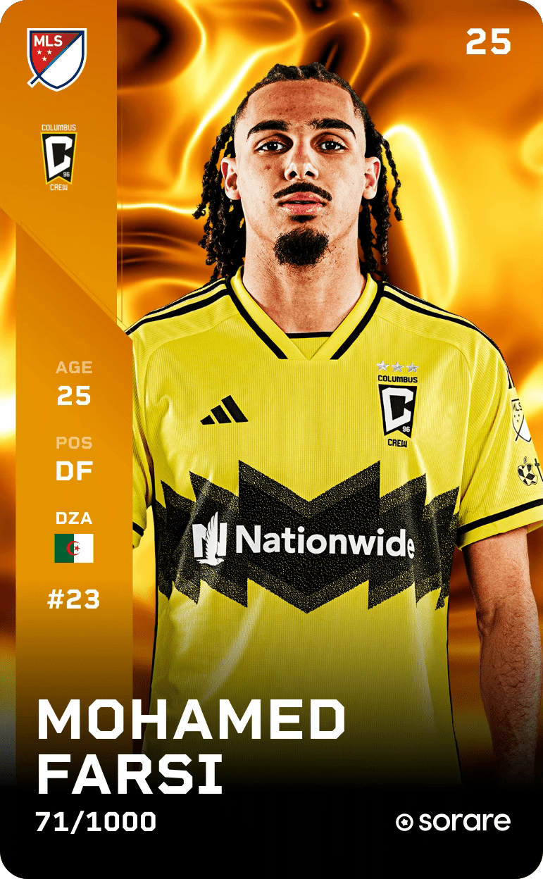 Mohamed Farsi 2025-26 • Limited 71/1000