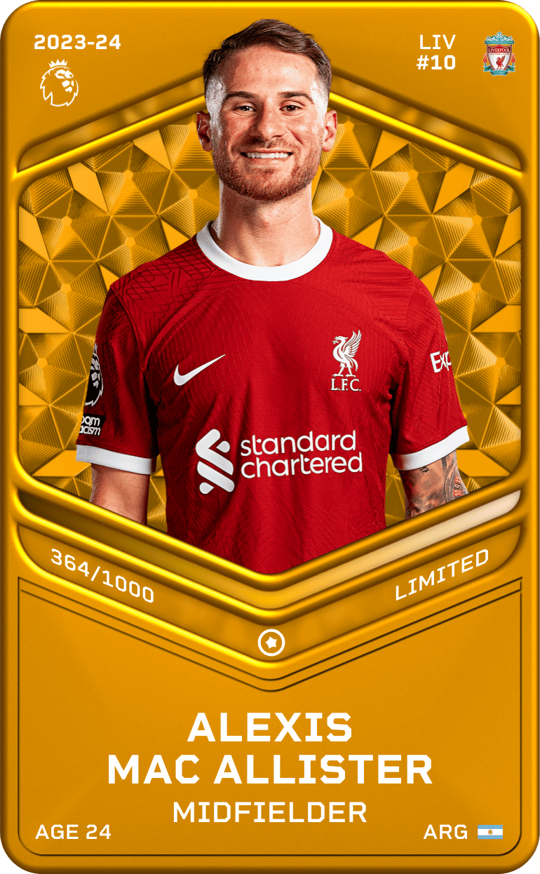 Alexis Mac Allister 2023-24 • Limited 364/1000