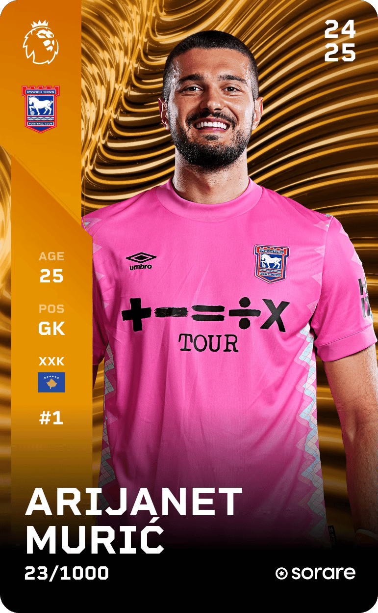 Arijanet Murić 2024-25 • Limited 23/1000