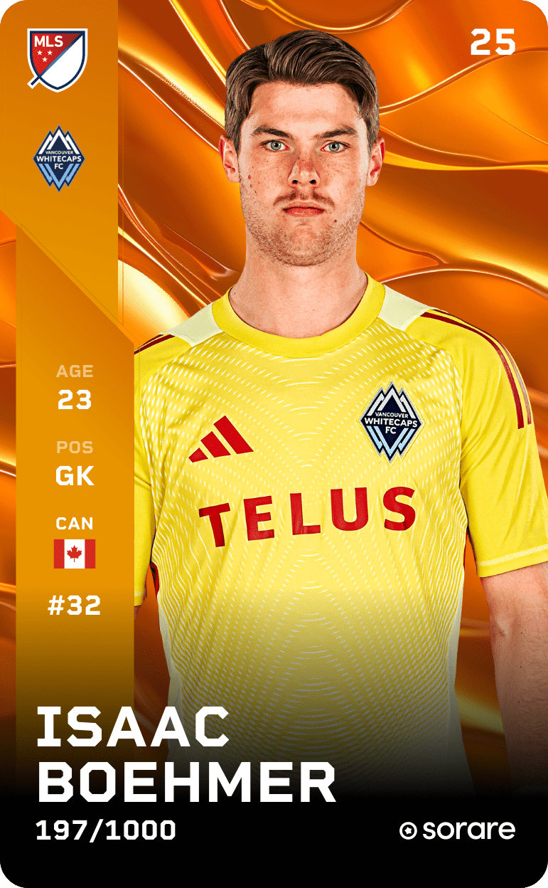Isaac Boehmer 2025-26 • Limited 197/1000