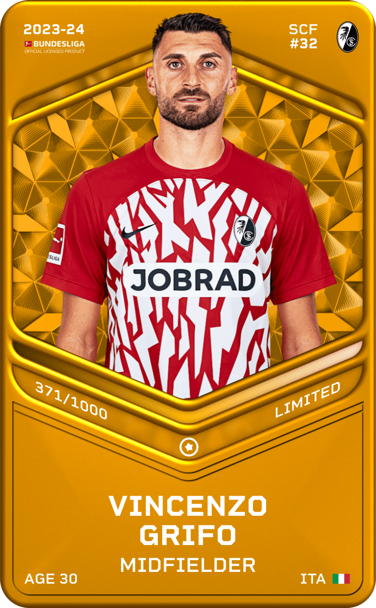 Vincenzo Grifo 2023-24 • Limited 371/1000