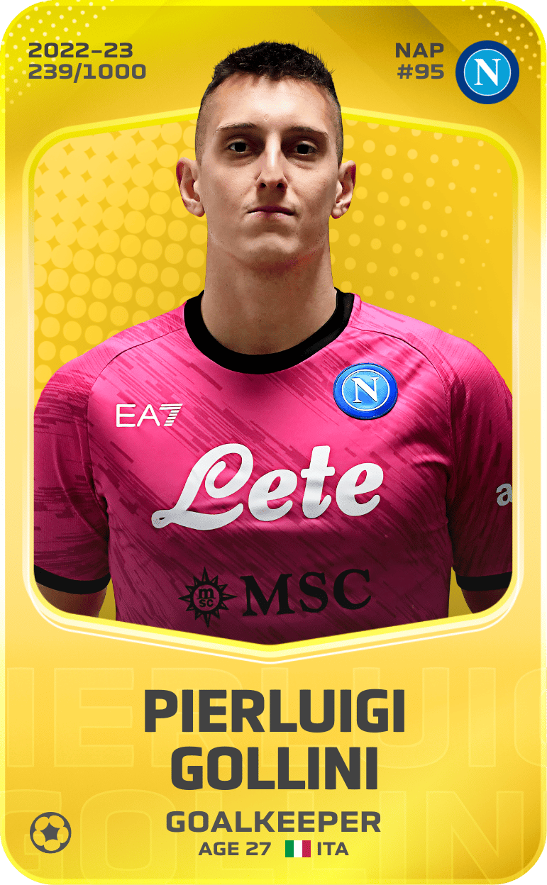 Pierluigi Gollini 2022-23 • Limited 239/1000