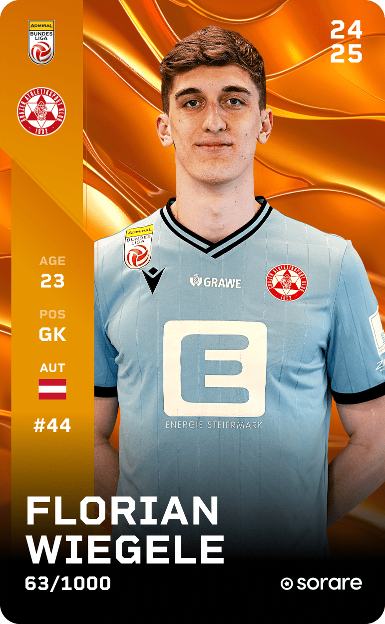 Florian Wiegele 2024-25 • Limited 63/1000