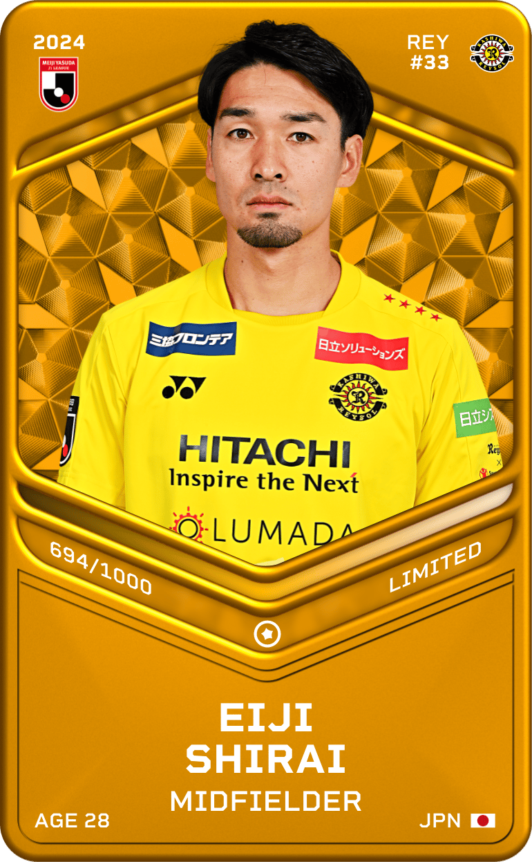 Eiji Shirai 2024-25 • Limited 694/1000