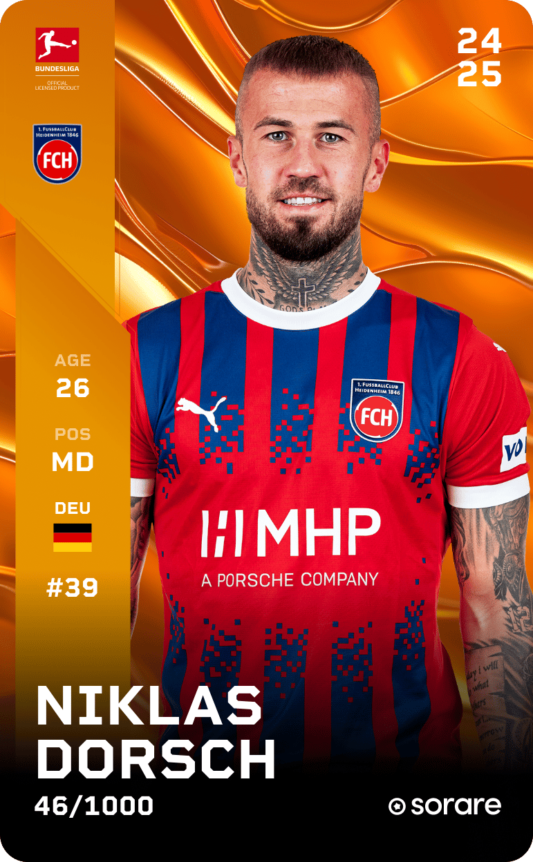 Niklas Dorsch 2024-25 • Limited 46/1000