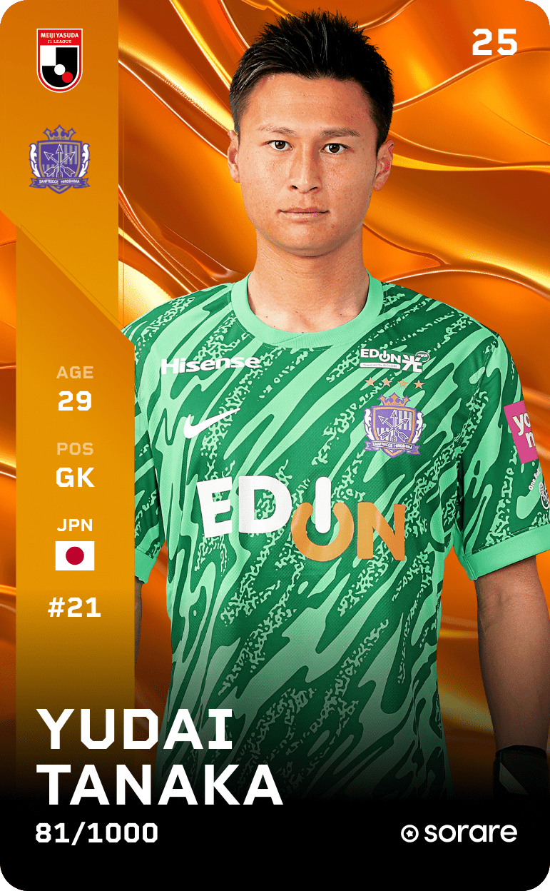 Yudai Tanaka 2025-26 • Limited 81/1000