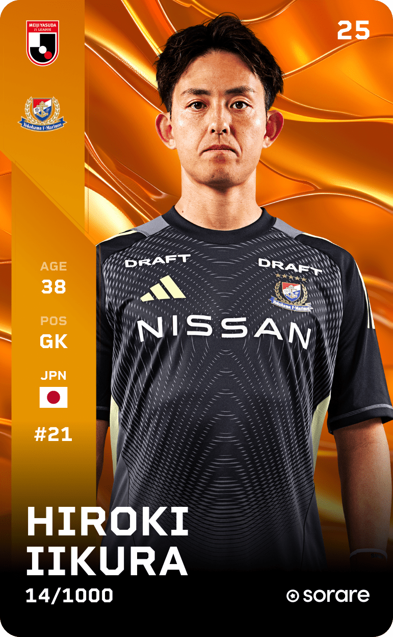 Hiroki Iikura 2025-26 • Limited 14/1000