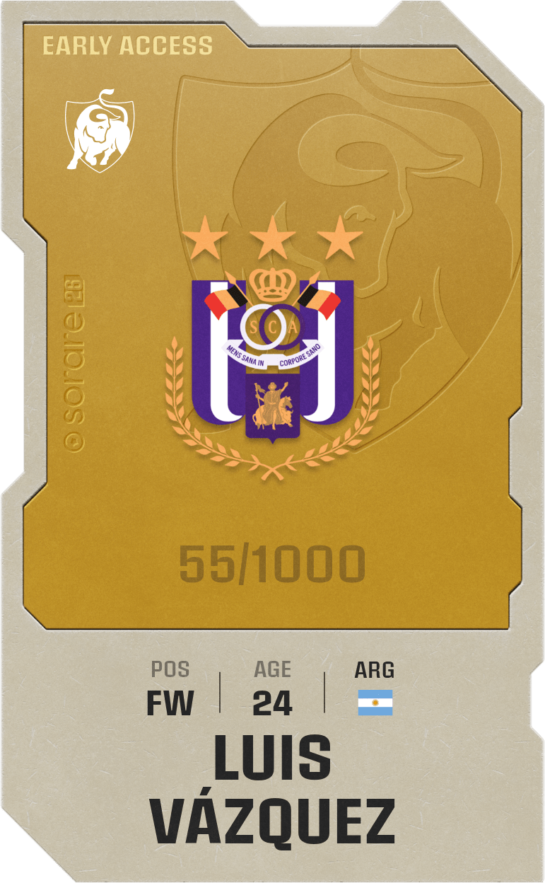 Luis Vázquez 2025-26 • Limited 55/1000