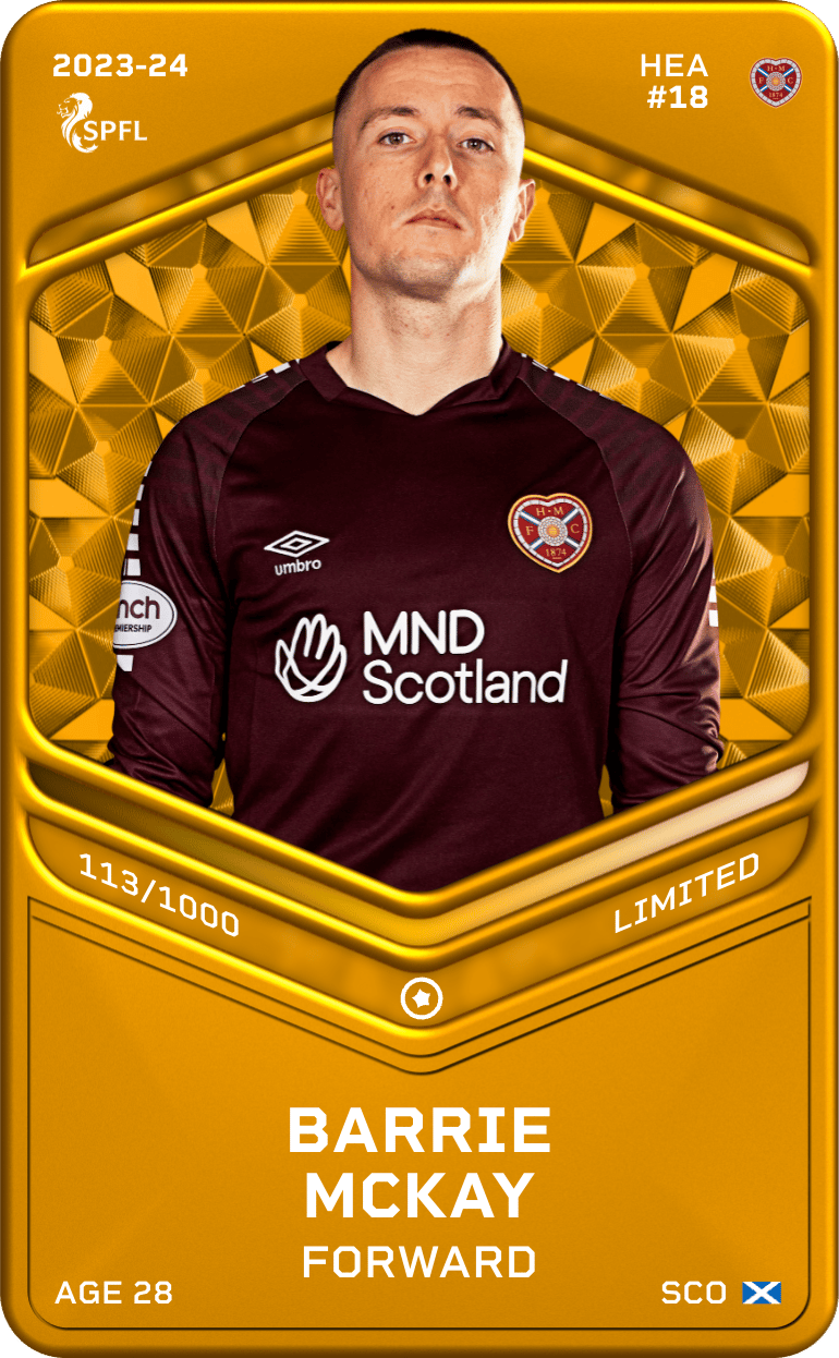 Barrie McKay 2023-24 • Limited 113/1000