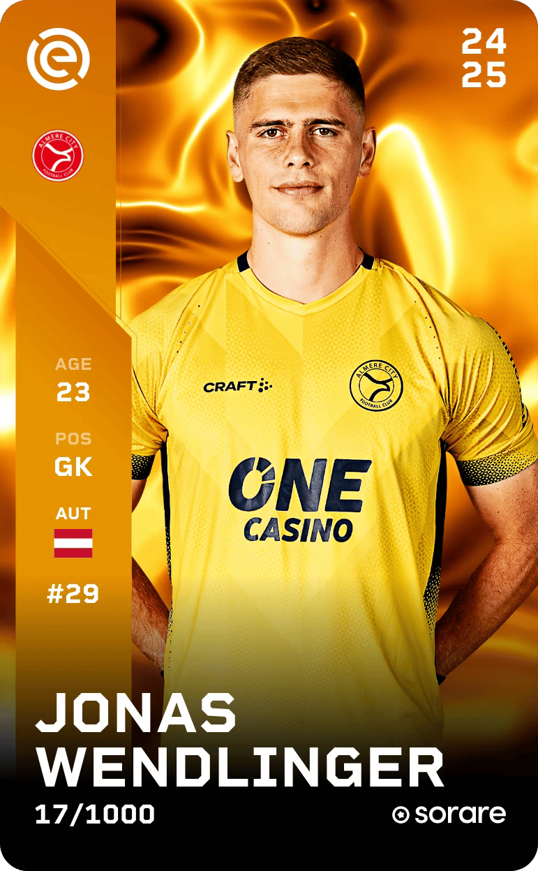 Jonas Wendlinger 2024-25 • Limited 17/1000