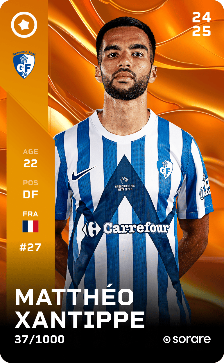 Matthéo Xantippe 2024-25 • Limited 37/1000