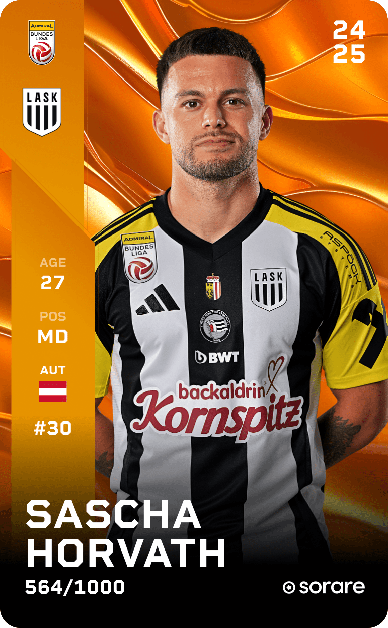 Sascha Horvath 2024-25 • Limited 564/1000