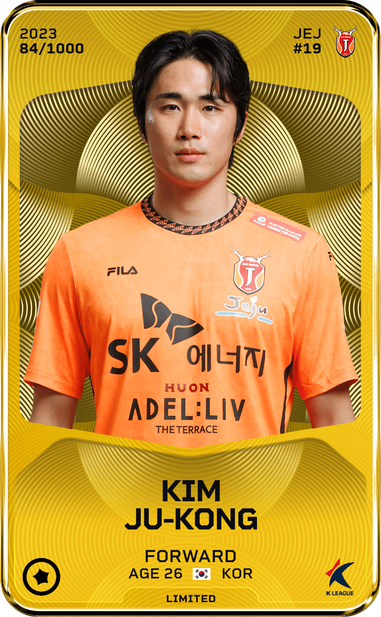 Kim Ju-Kong 2023-24 • Limited 84/1000