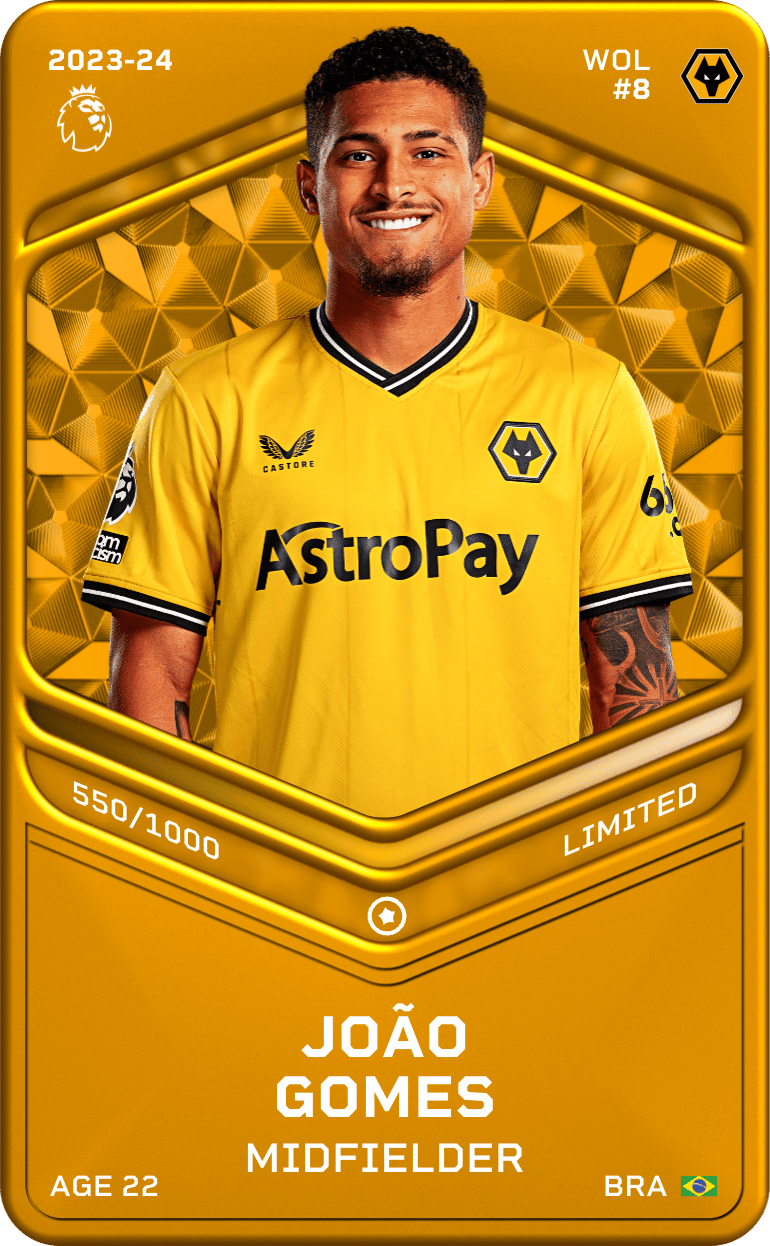 João Gomes 2023-24 • Limited 550/1000