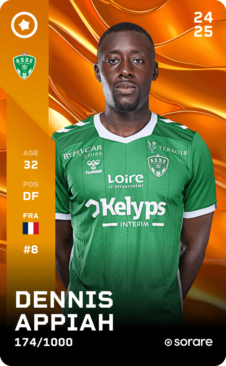 Dennis Appiah 2024-25 • Limited 174/1000