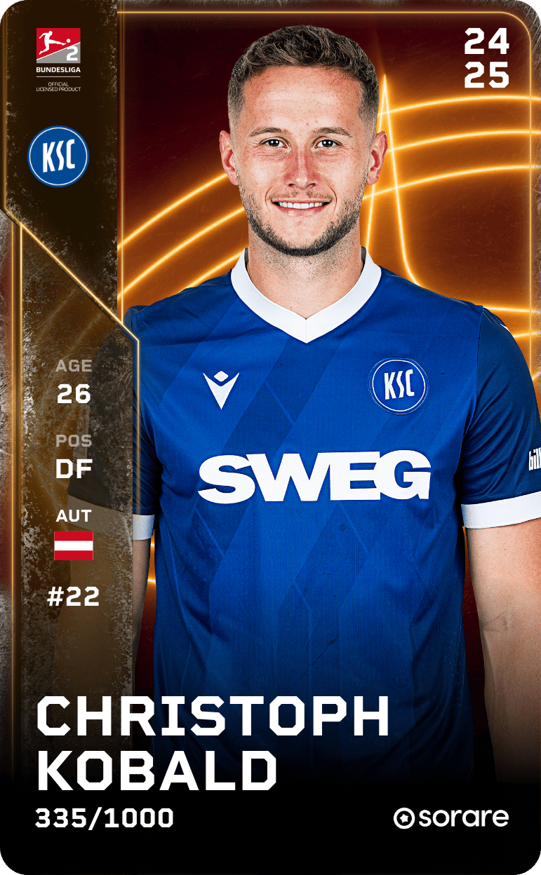 Christoph Kobald 2024-25 • Limited 335/1000