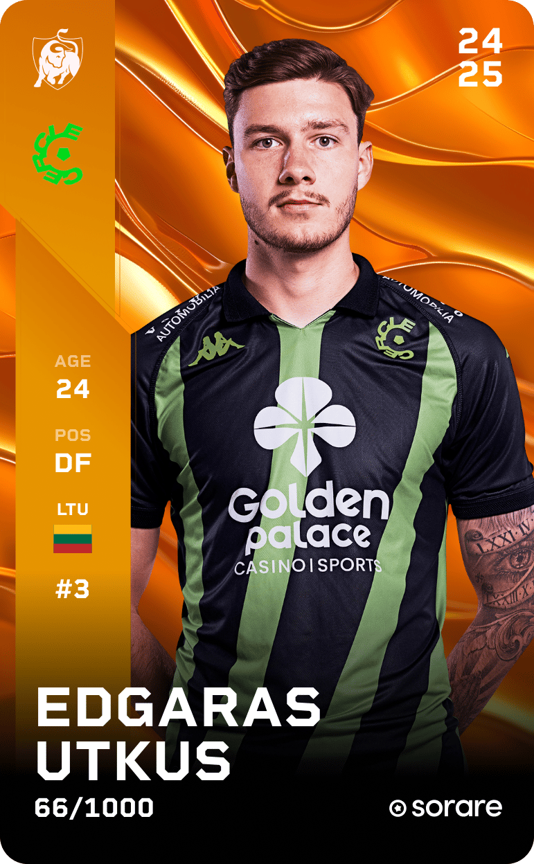 Edgaras Utkus 2024-25 • Limited 66/1000