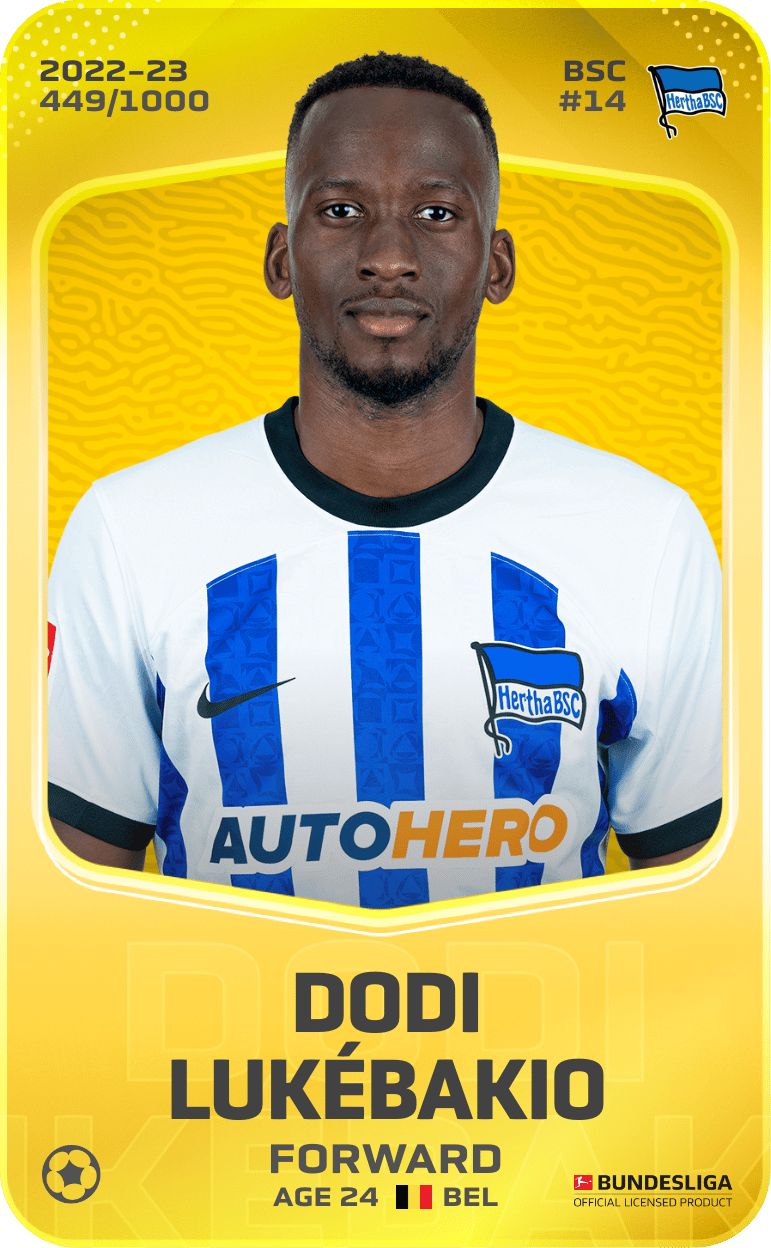 Dodi Lukébakio 2022-23 • Limited 449/1000