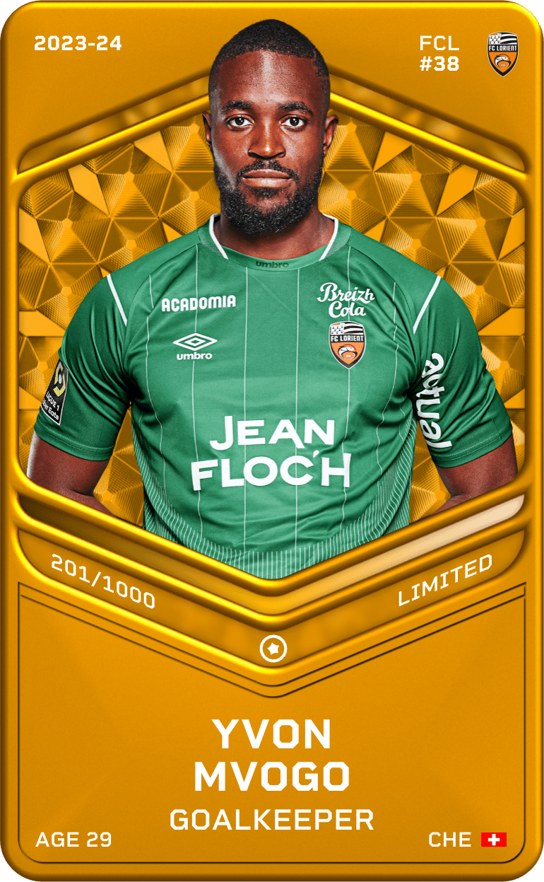 Yvon Mvogo 2023-24 • Limited 201/1000