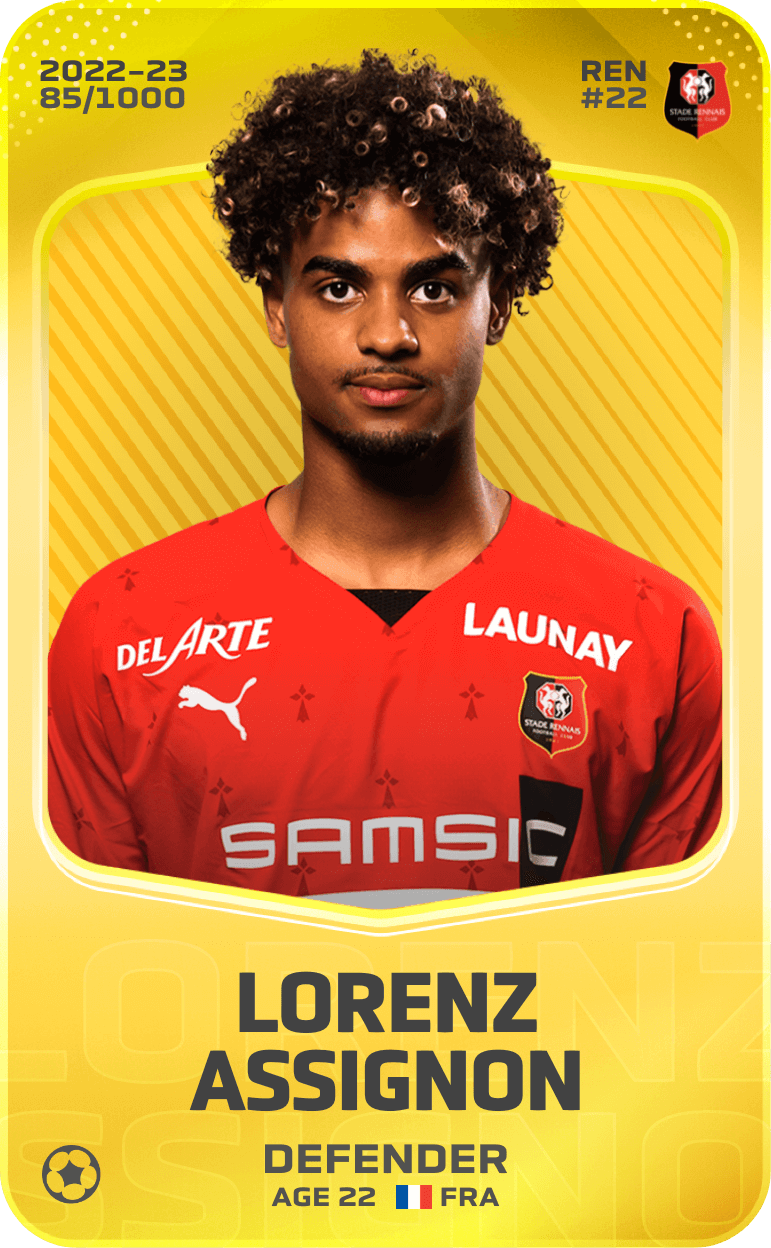 Lorenz Assignon 2022-23 • Limited 85/1000
