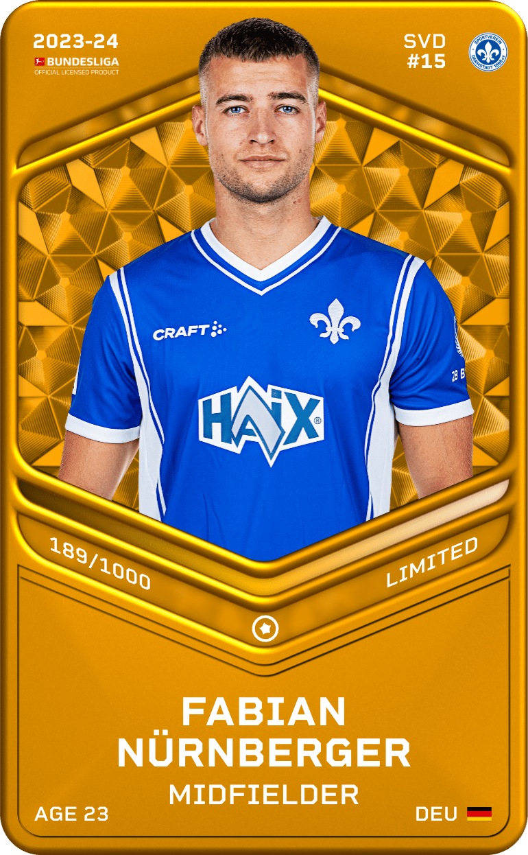 Fabian Nürnberger 2023-24 • Limited 189/1000