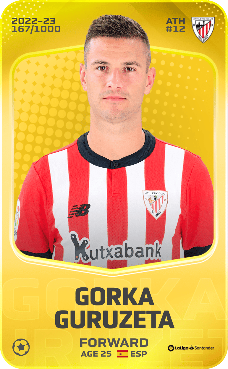Gorka Guruzeta 2022-23 • Limited 167/1000