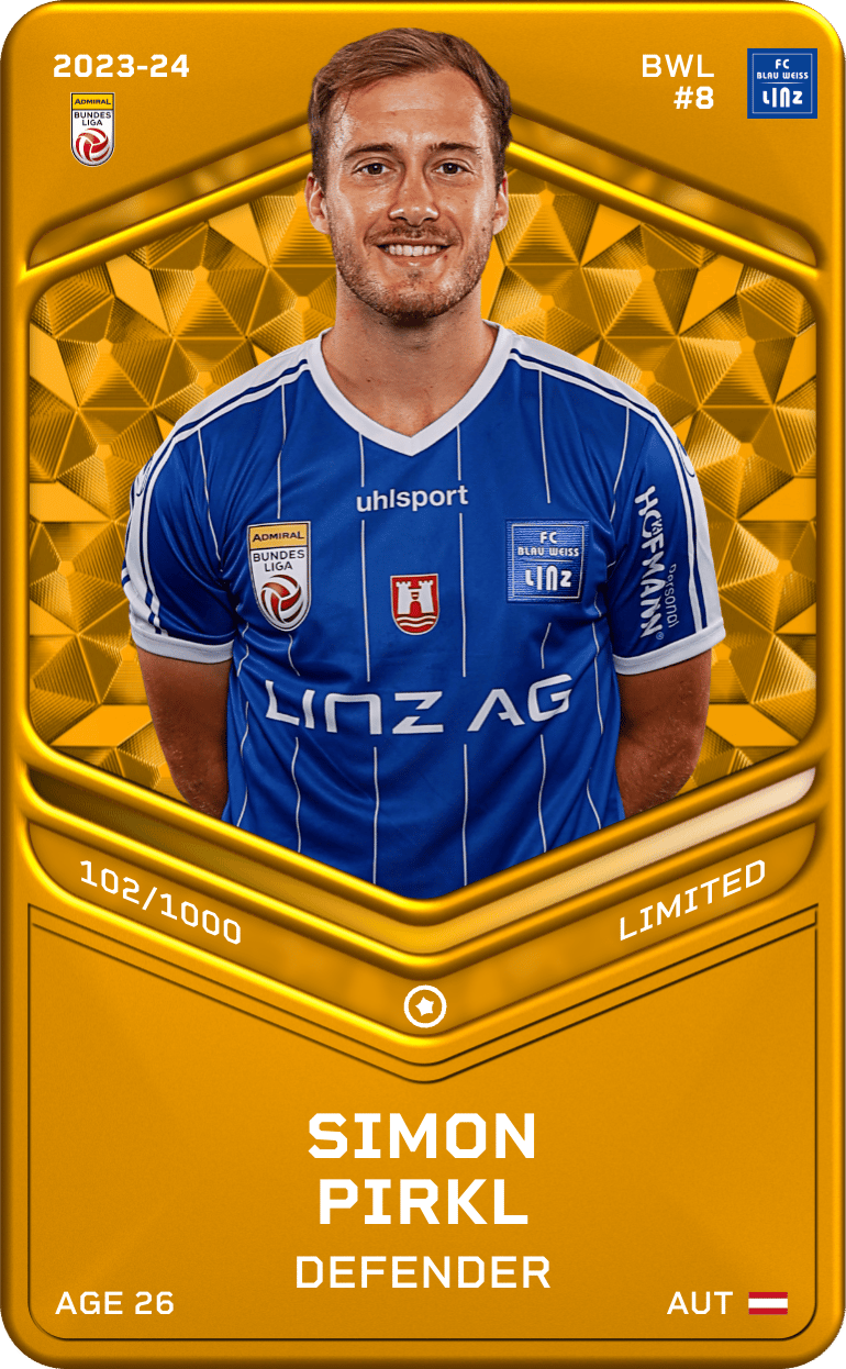 Simon Pirkl 2023-24 • Limited 102/1000