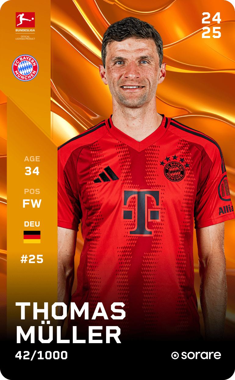 Thomas Müller 2024-25 • Limited 42/1000