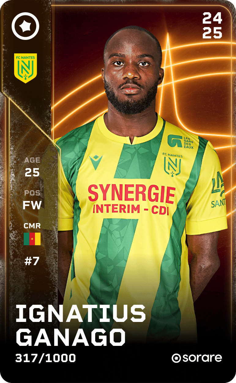 Ignatius Ganago 2024-25 • Limited 317/1000