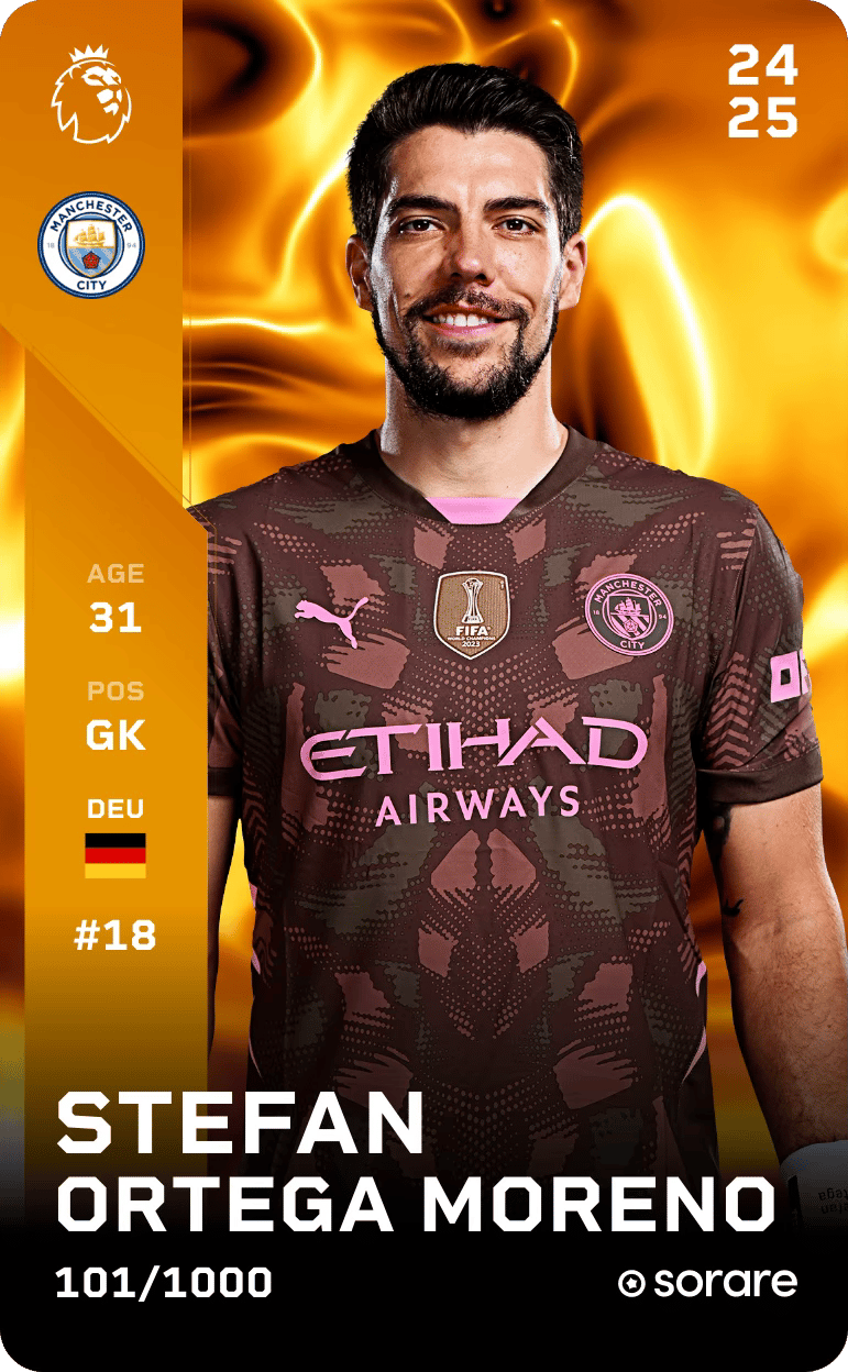 Stefan Ortega Moreno 2024-25 • Limited 101/1000