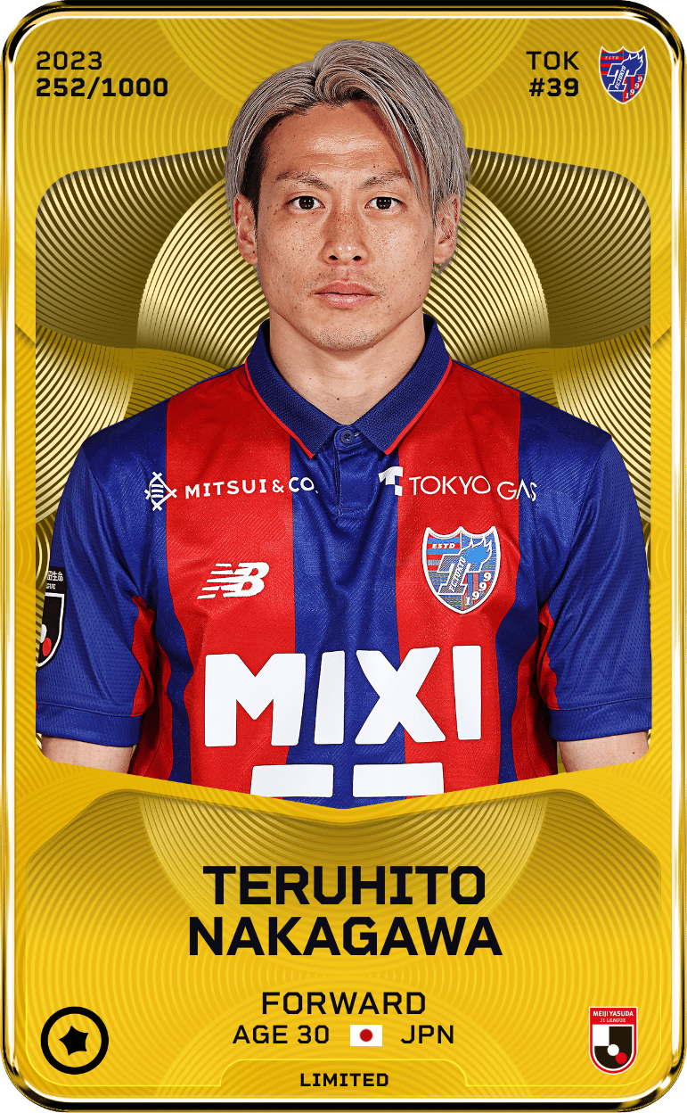 Teruhito Nakagawa 2023-24 • Limited 252/1000