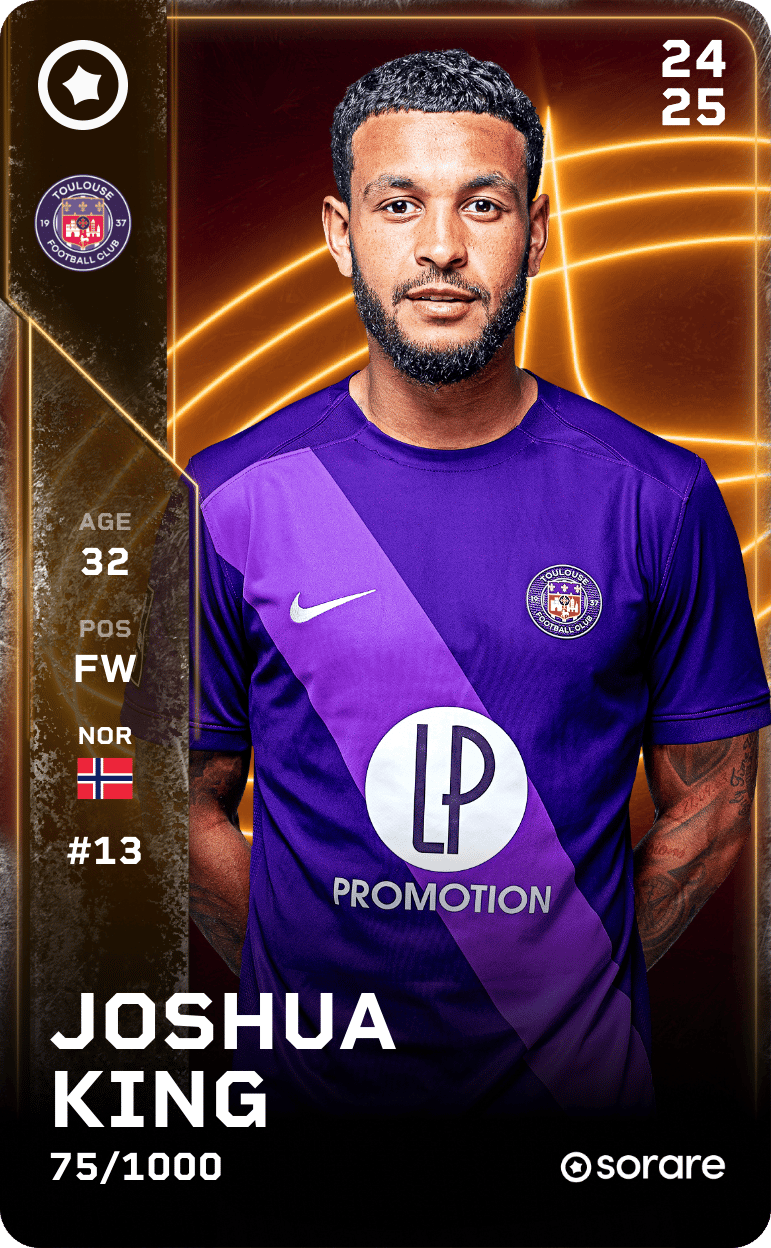 Joshua King 2024-25 • Limited 75/1000