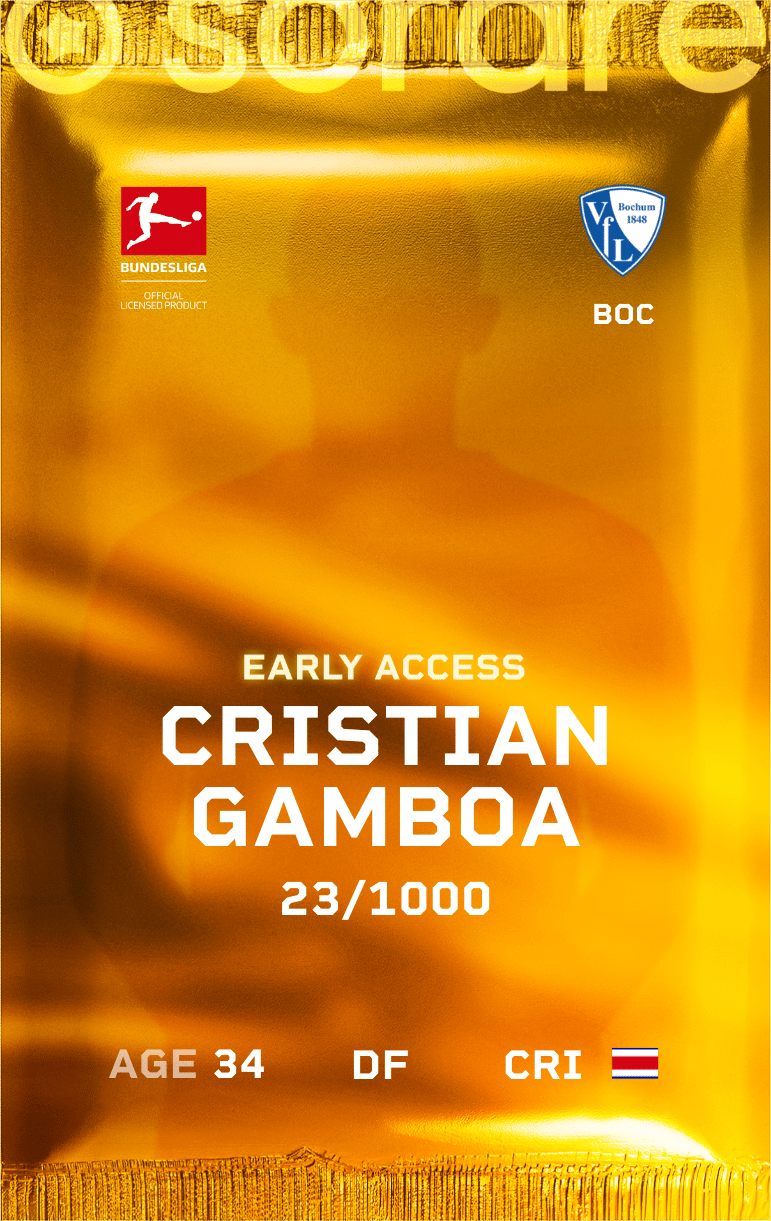 Cristian Gamboa 2024-25 • Limited 23/1000