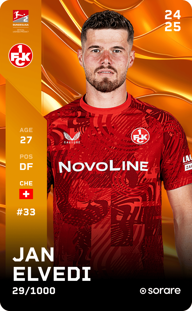 Jan Elvedi 2024-25 • Limited 29/1000