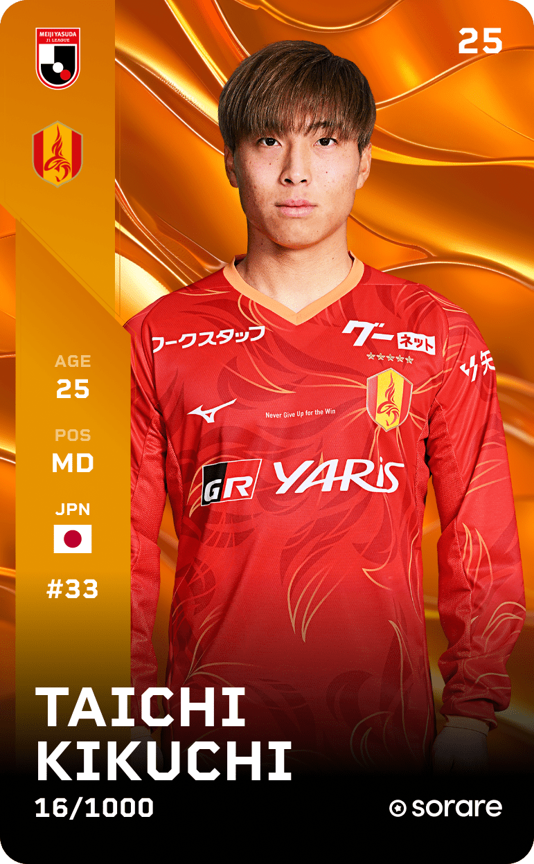 Taichi Kikuchi 2025-26 • Limited 16/1000