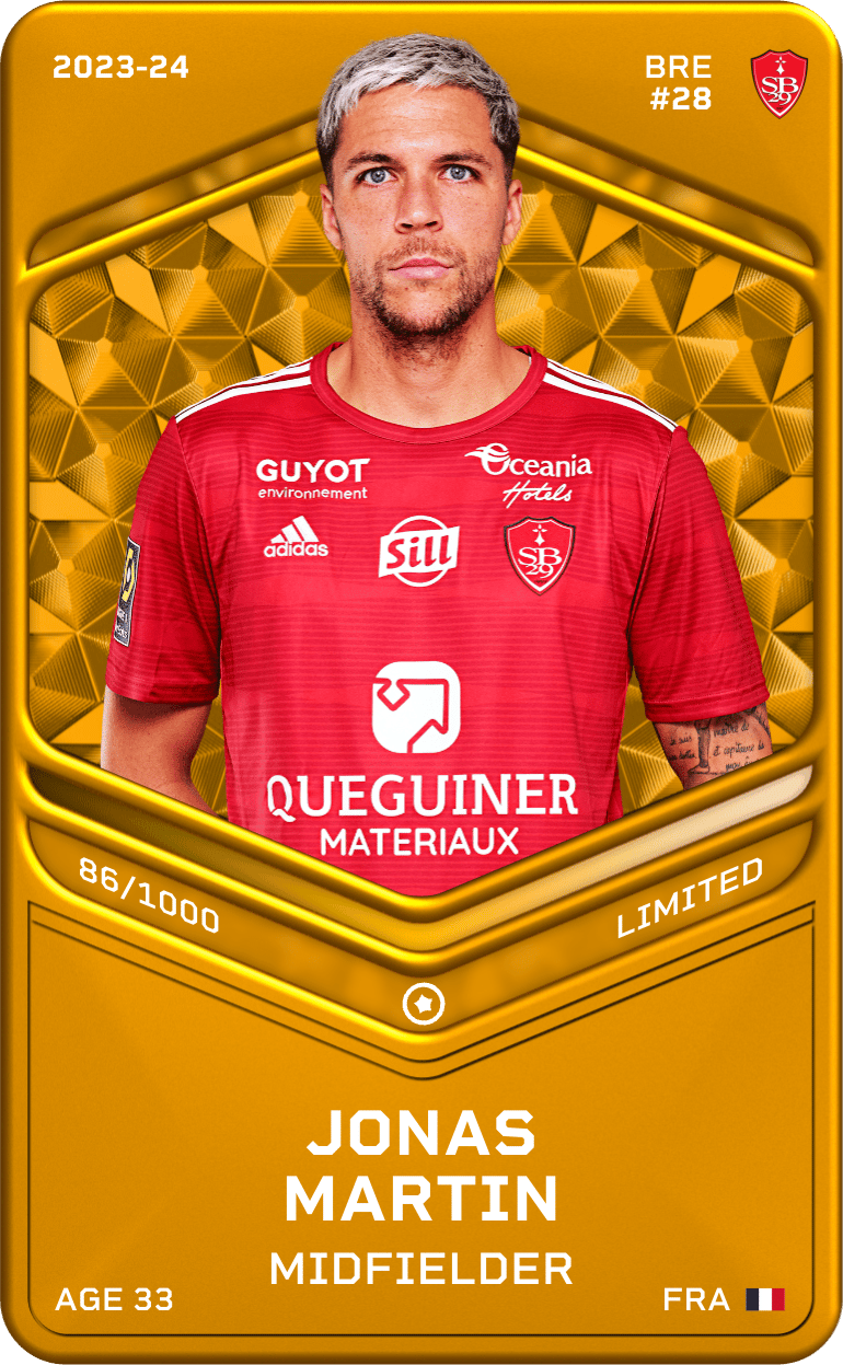 Jonas Martin 2023-24 • Limited 86/1000