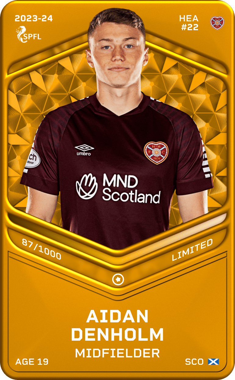 Aidan Denholm 2023-24 • Limited 87/1000